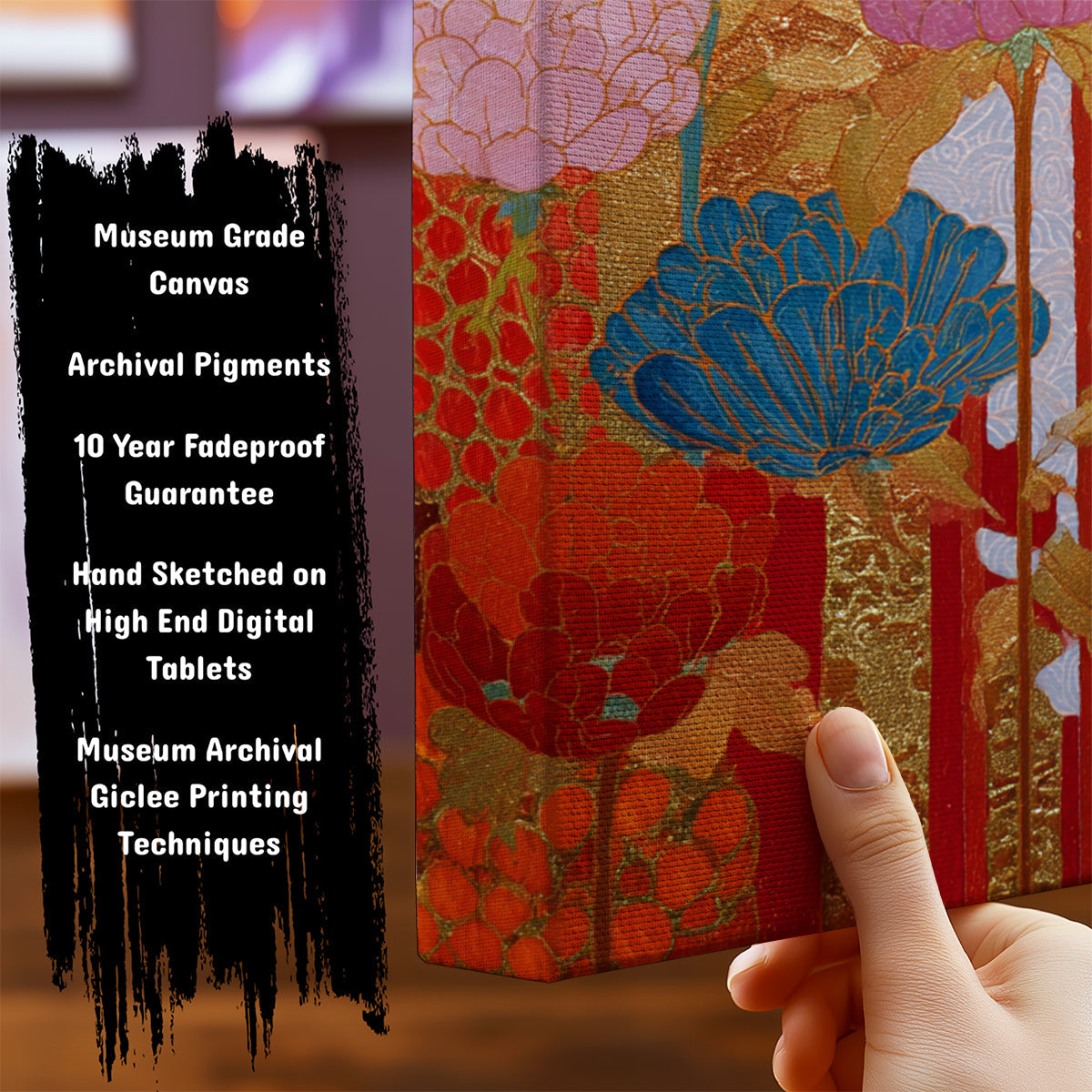 Information about Japanese Canvas Art Print