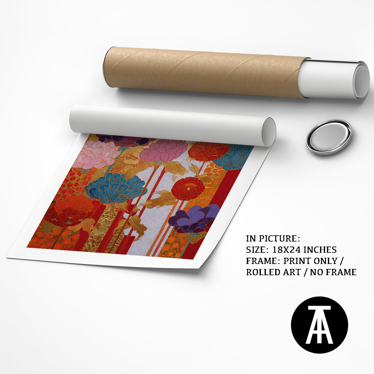 Artwork as Print Only or Rolled Art