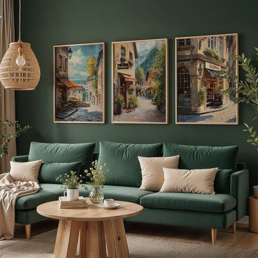 Gallery Wall Set in Lifestyle Setting