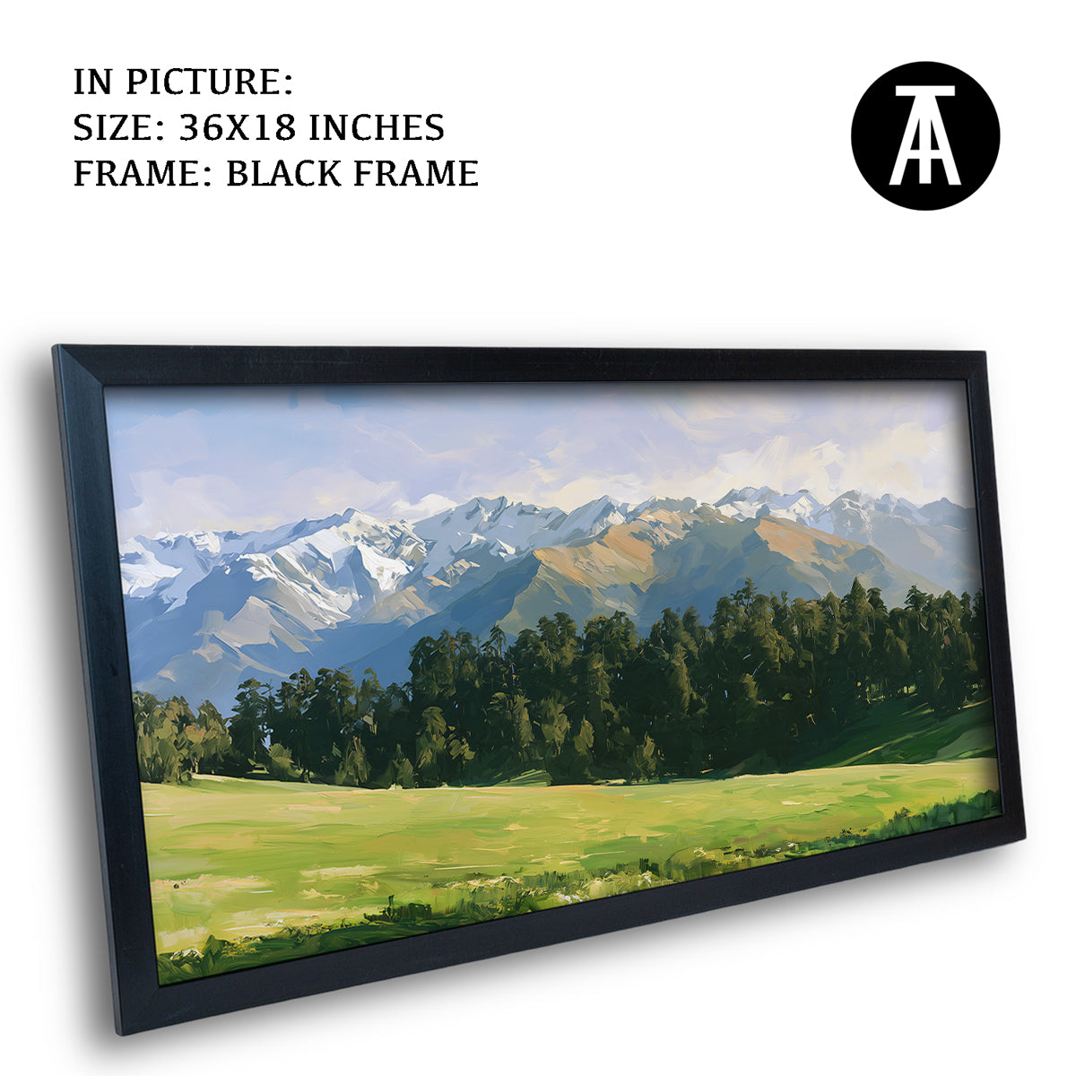 Artwork in Black Frame