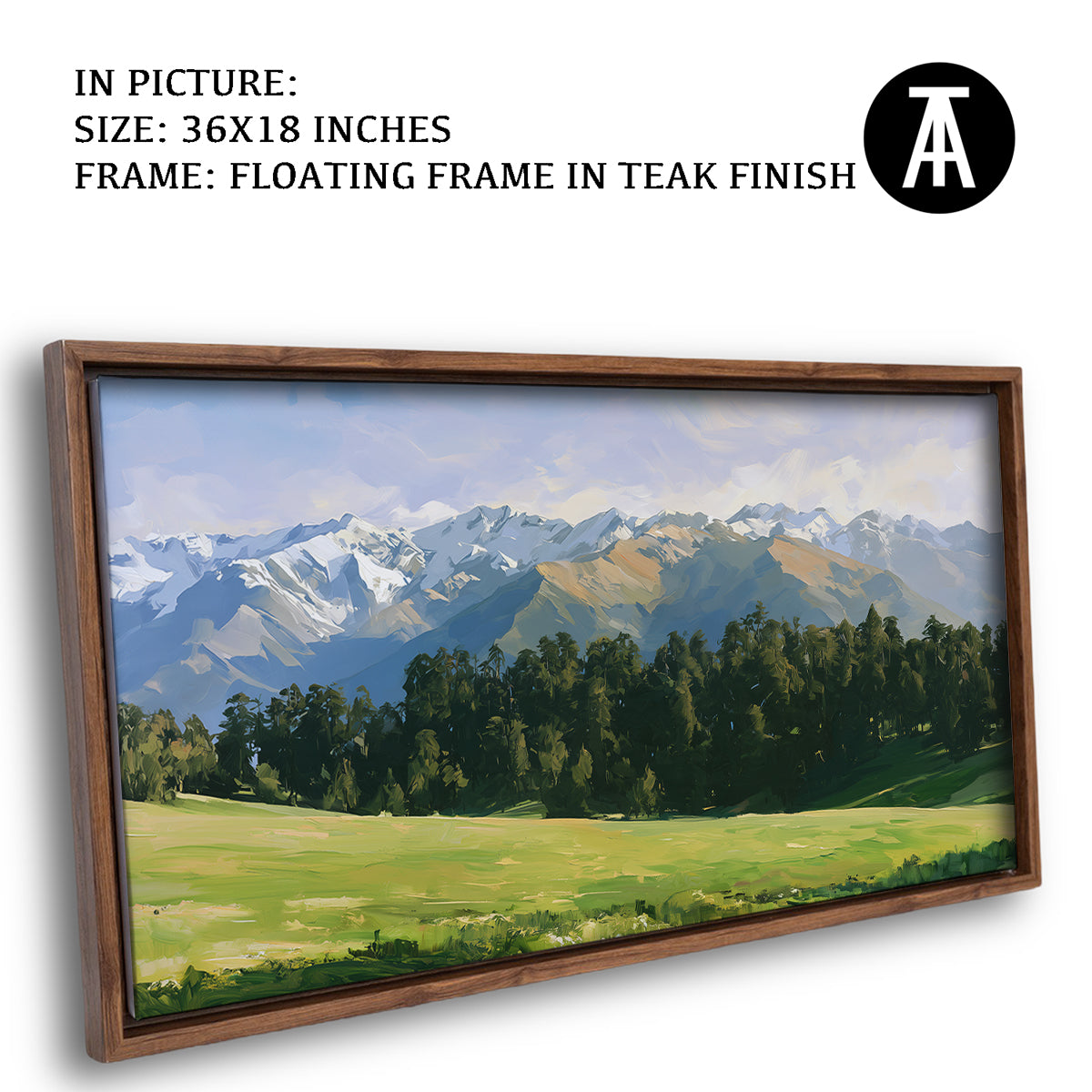 Artwork in Floating Frame