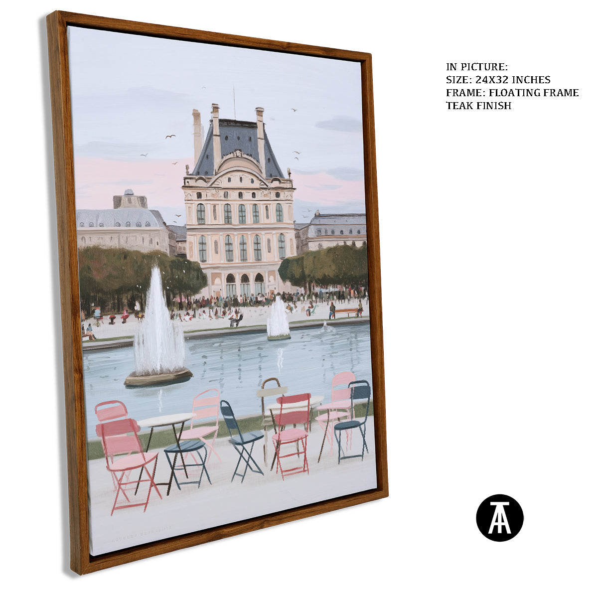 Artwork in Floating Frame