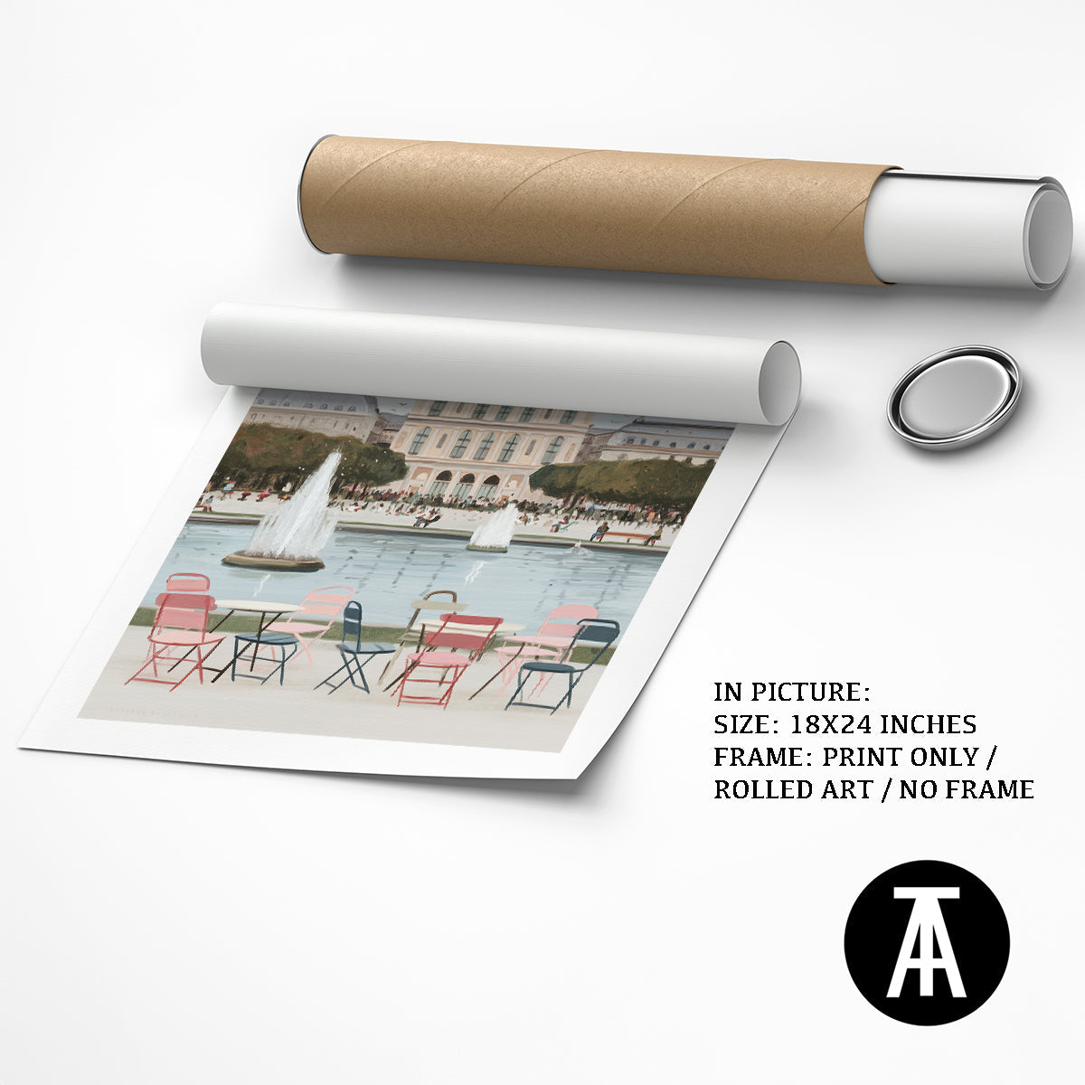 Artwork as Print Only or Rolled Art