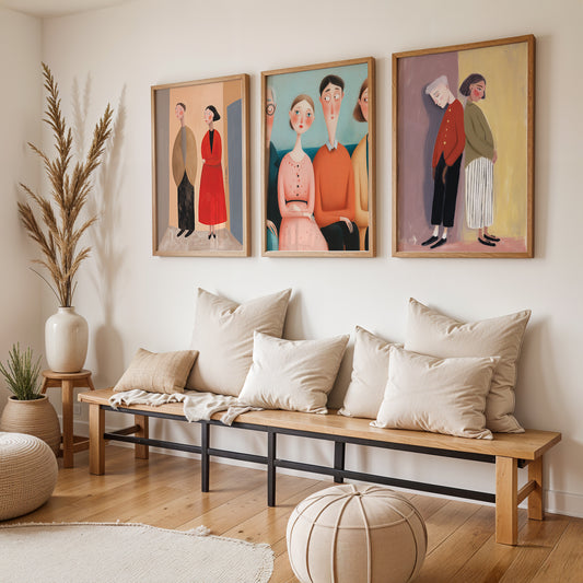 Gallery Wall Painting Set of Three