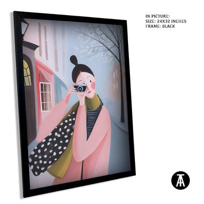 Artwork in Black Frame