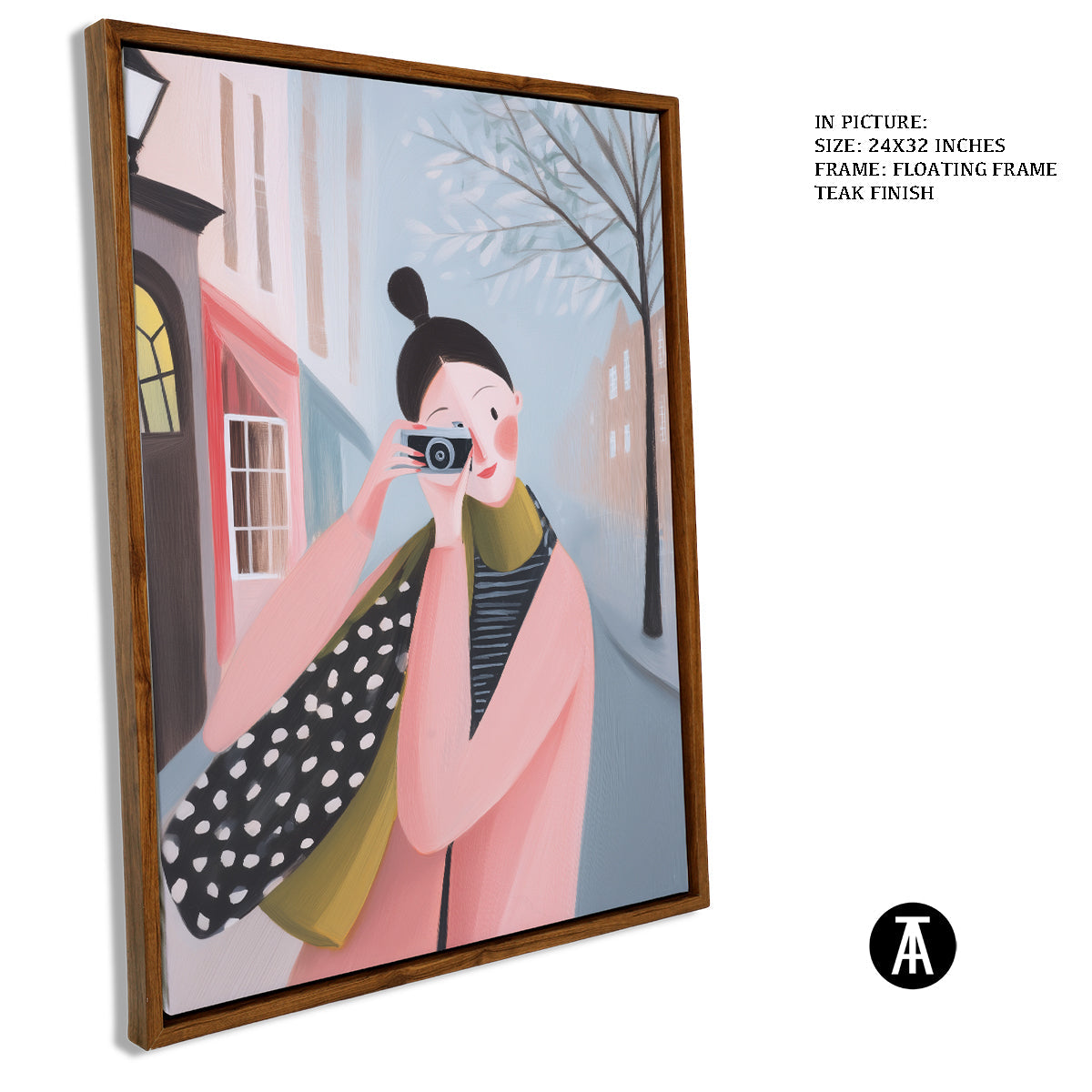 Artwork in Floating Frame