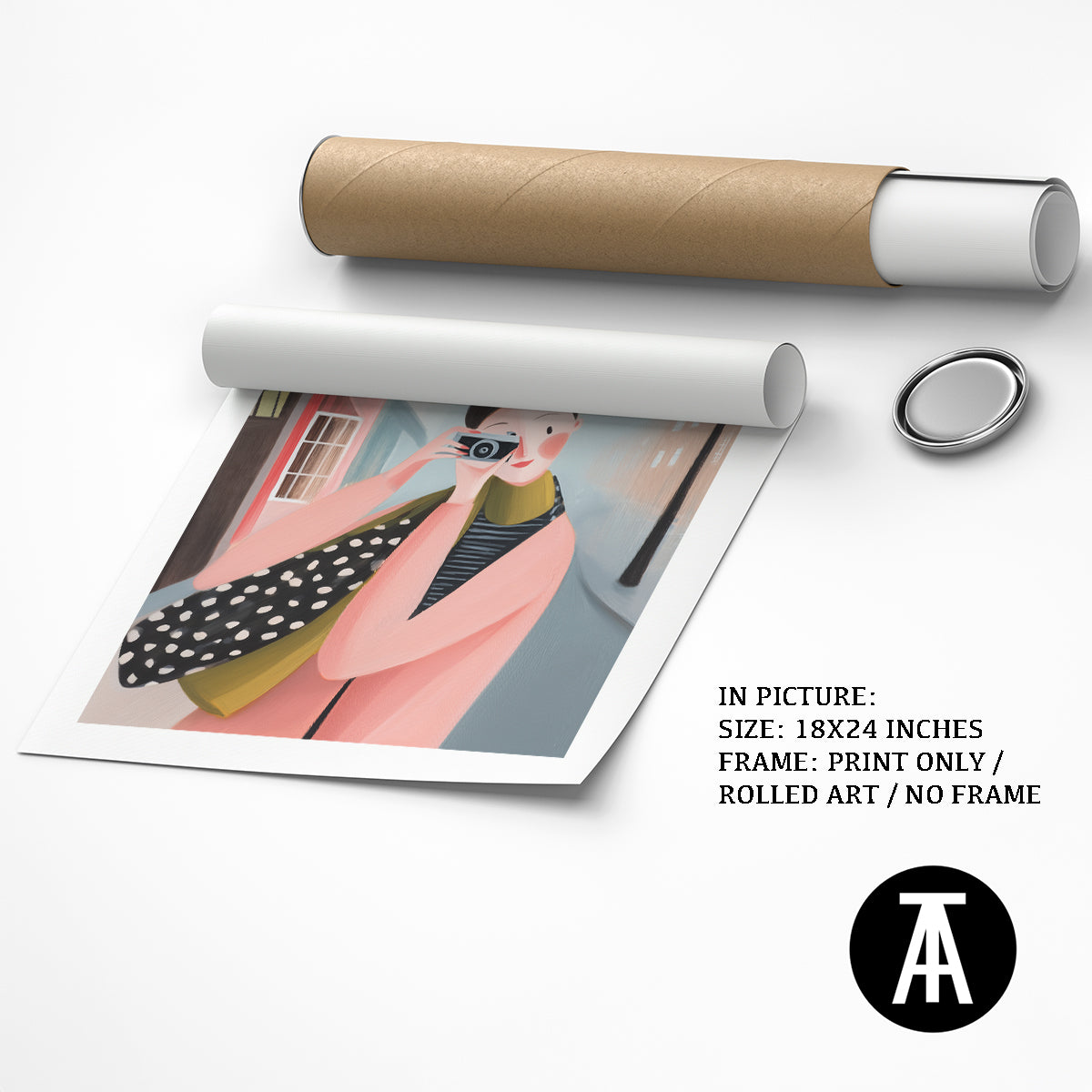 Artwork as Print Only or Rolled Art