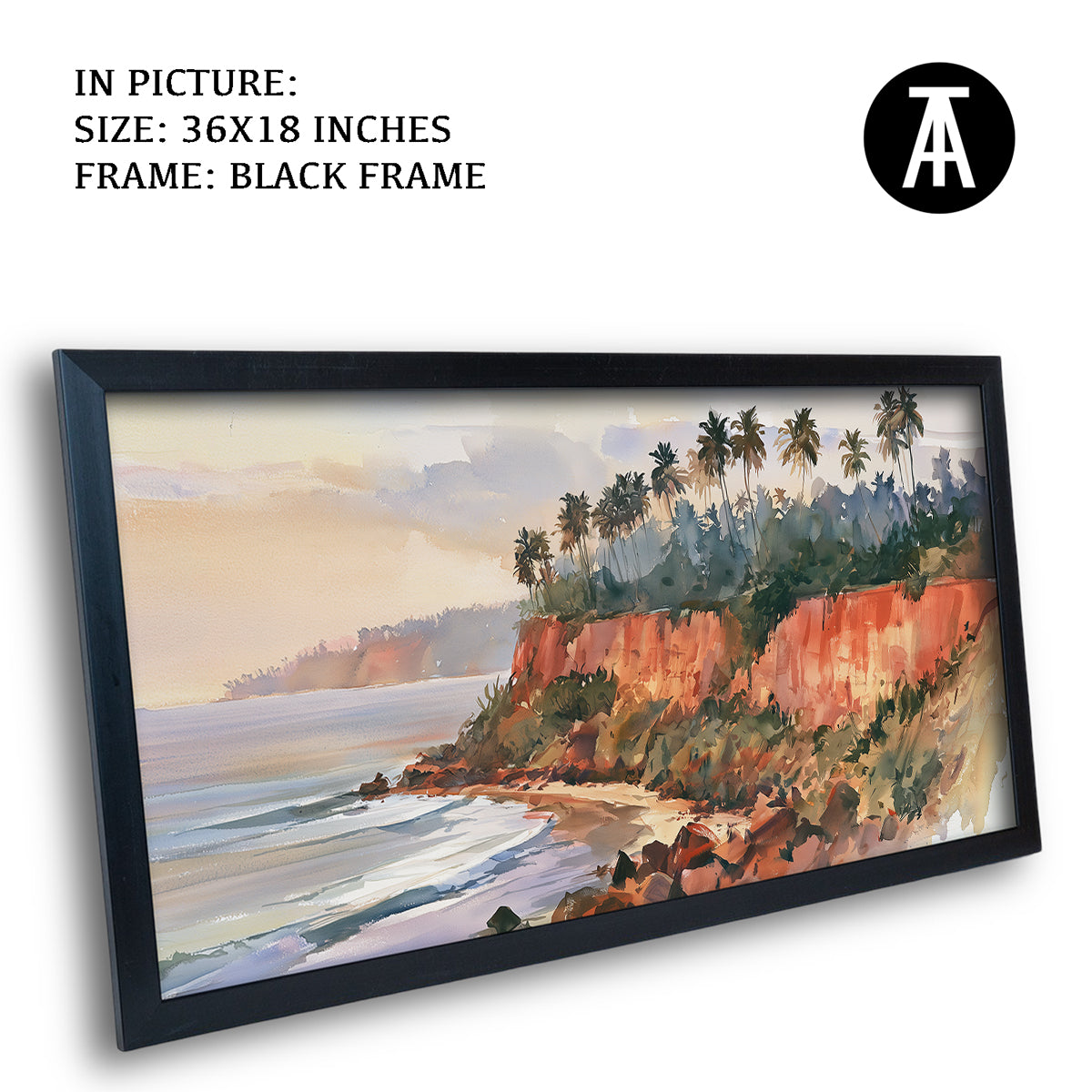 Artwork in Black Frame
