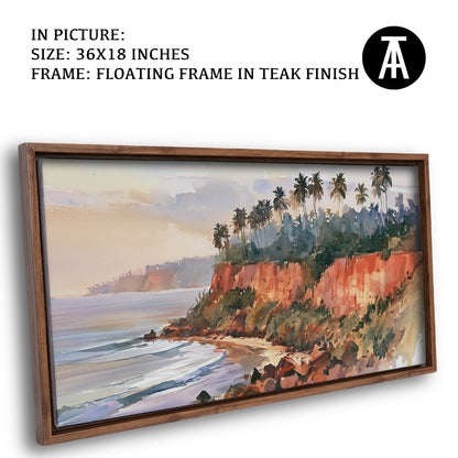 Artwork in Floating Frame