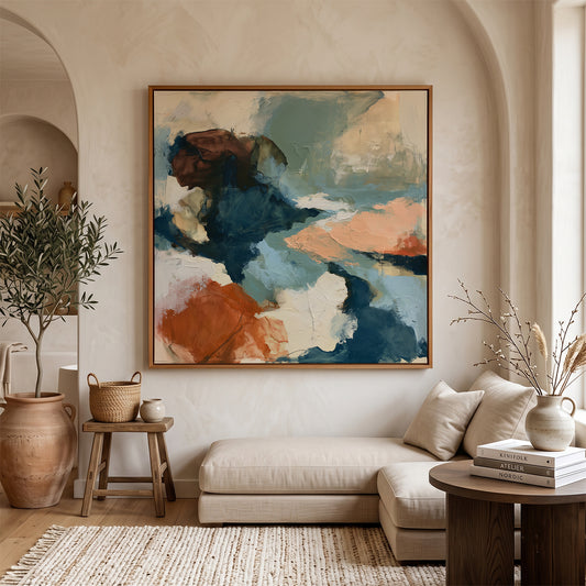 Abstract Art in a Lifestyle Setting