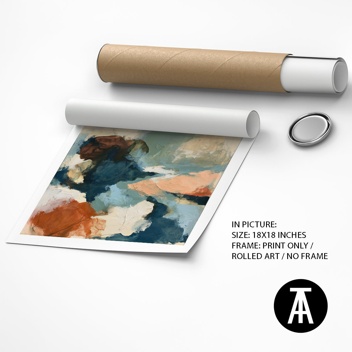 Artwork as Print Only / Rolled Art