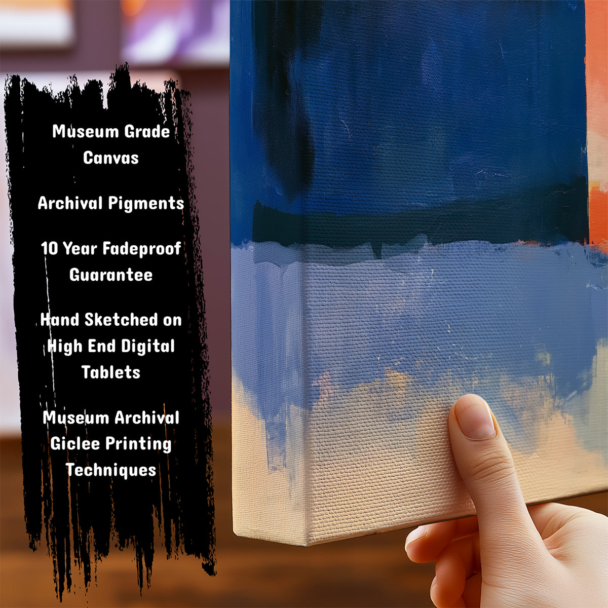 Information about Abstract Art Print