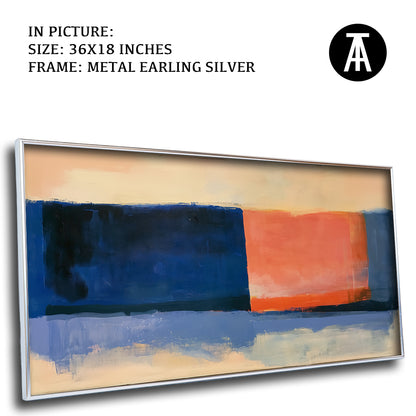 Artwork in Metal Earling Silver Frame