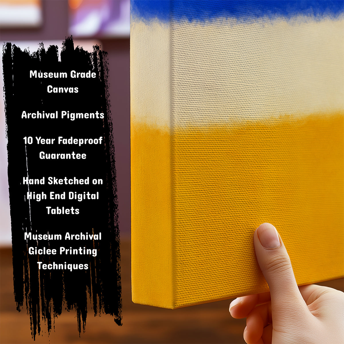 Information about Abstract Art Print