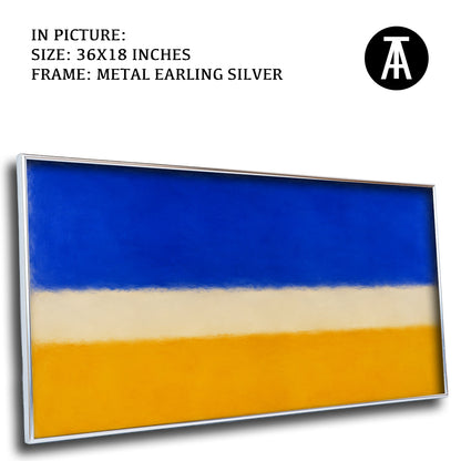 Artwork in Metal Earling Silver Frame