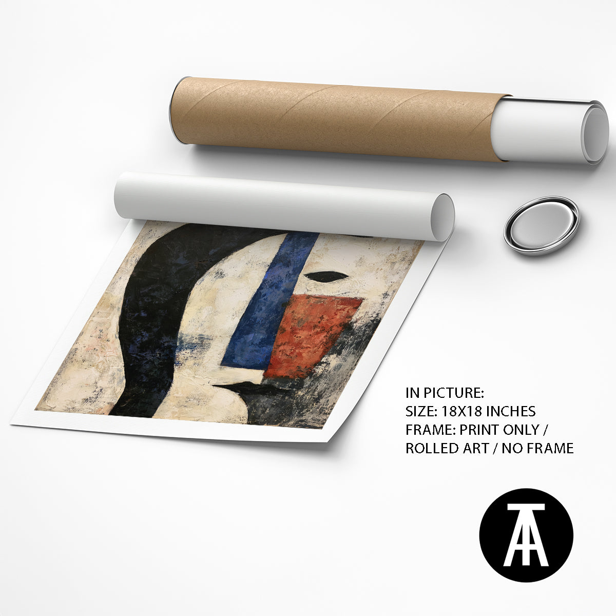 Artwork as Print Only / Rolled Art
