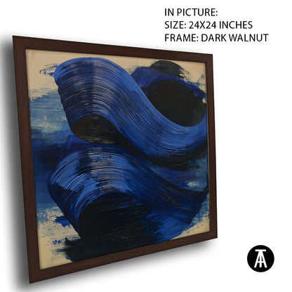 Artwork in Dark Walnut Frame