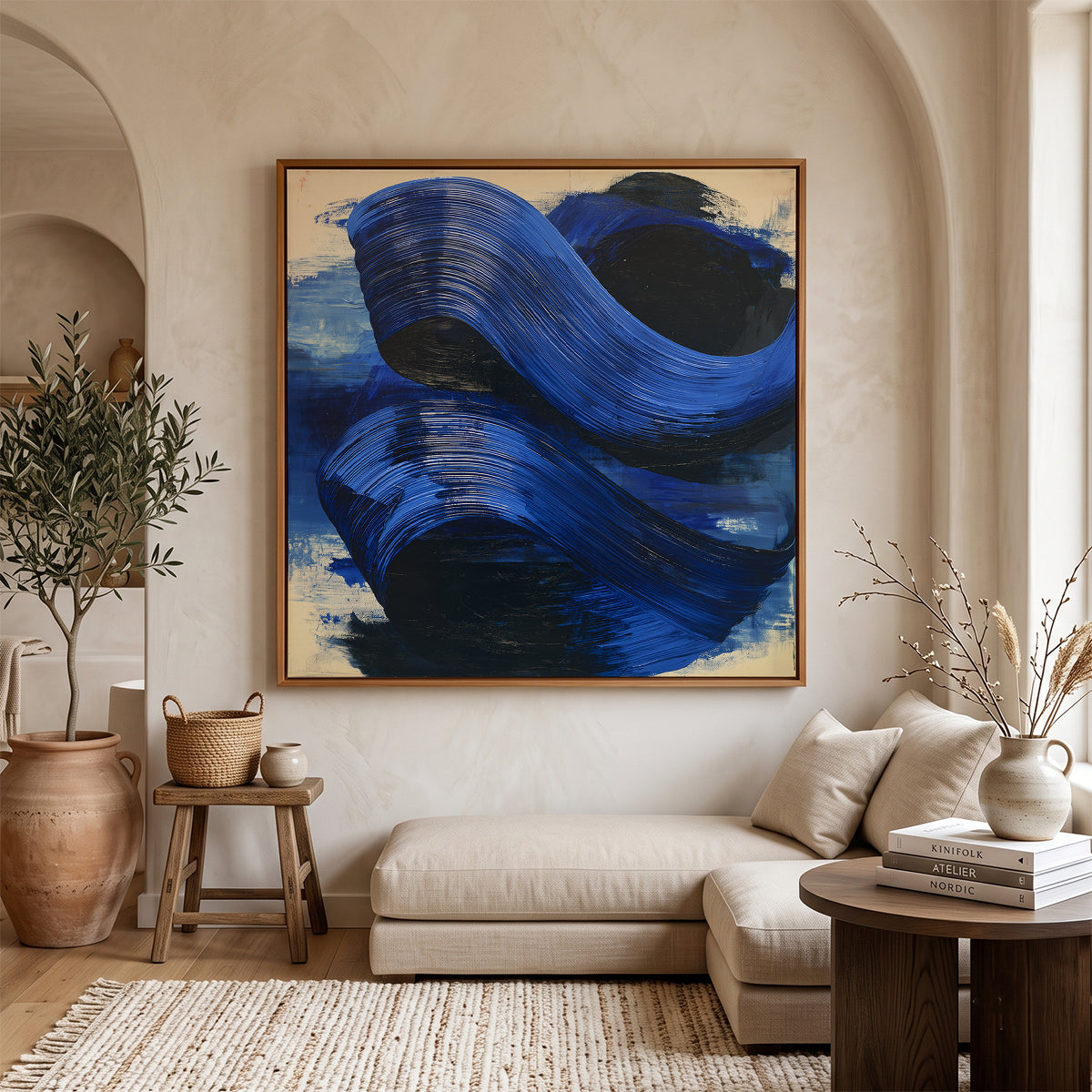 Abstract Art in a Lifestyle Setting