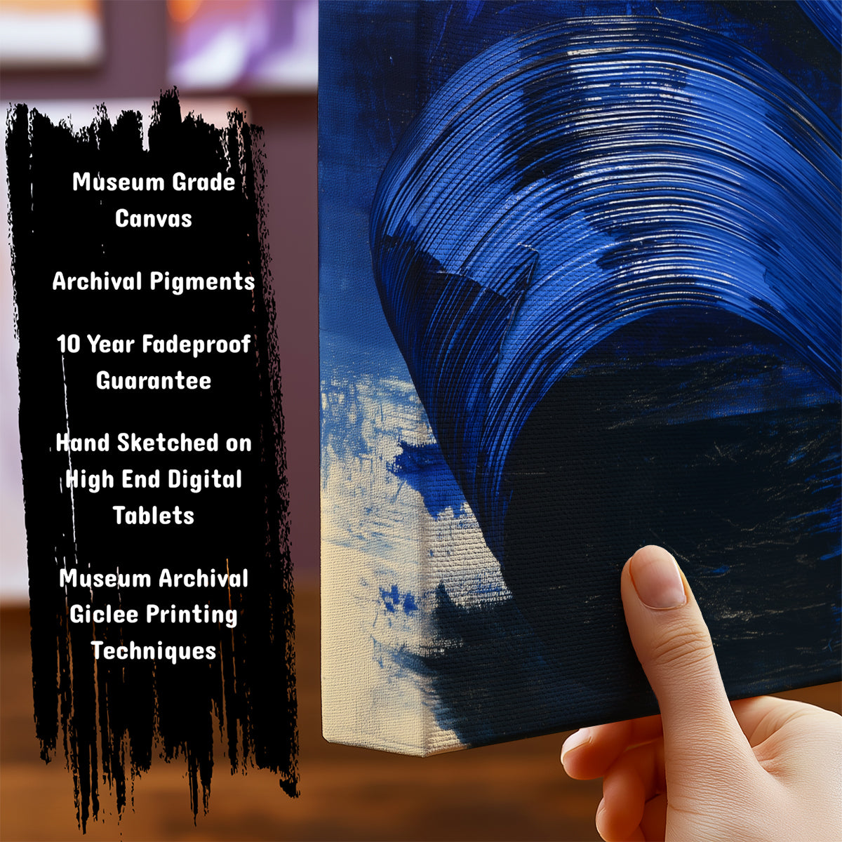 Information about Abstract Art Print