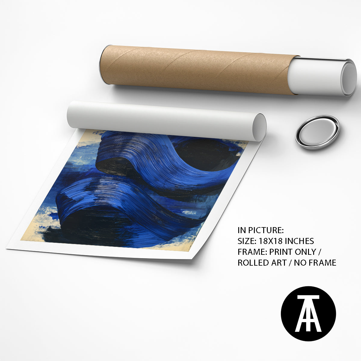 Artwork as Print Only / Rolled Art