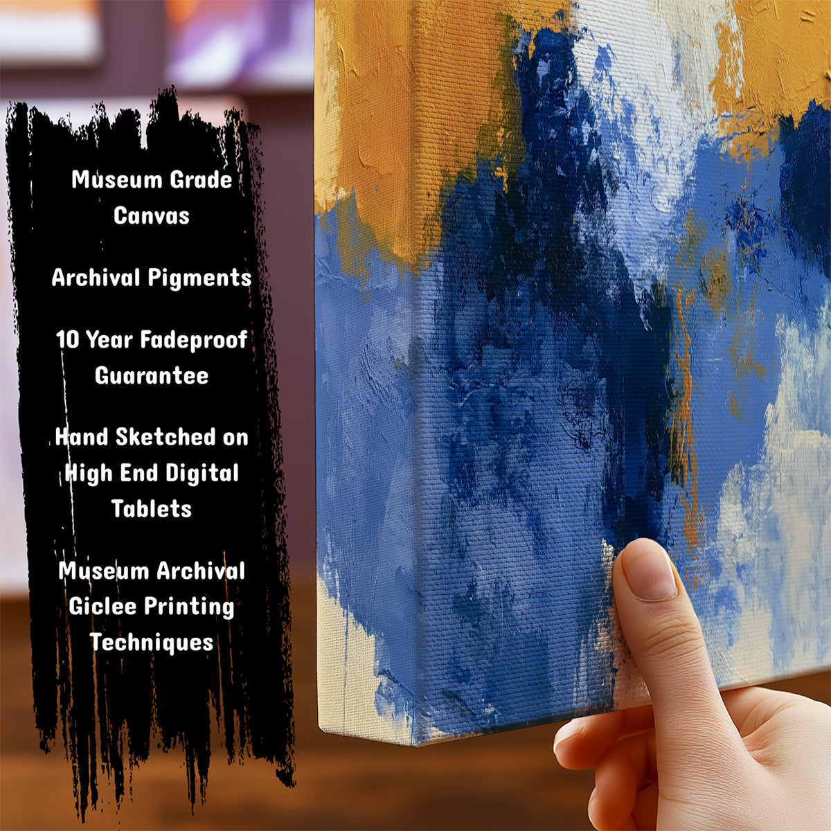 Information about Abstract Art Print