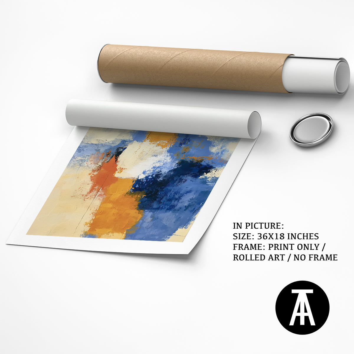 Artwork as Print Only / Rolled Art