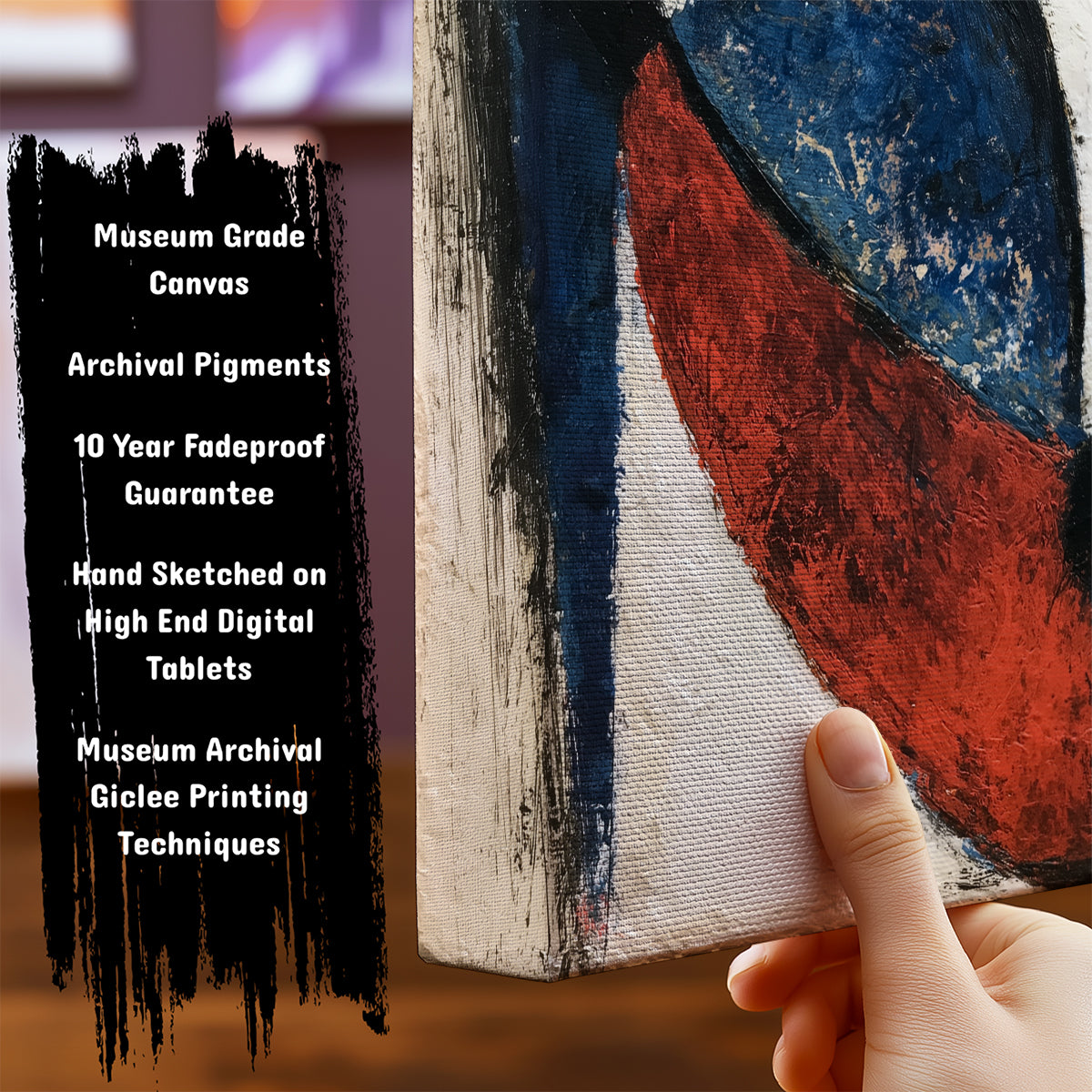 Information about Abstract Art Print