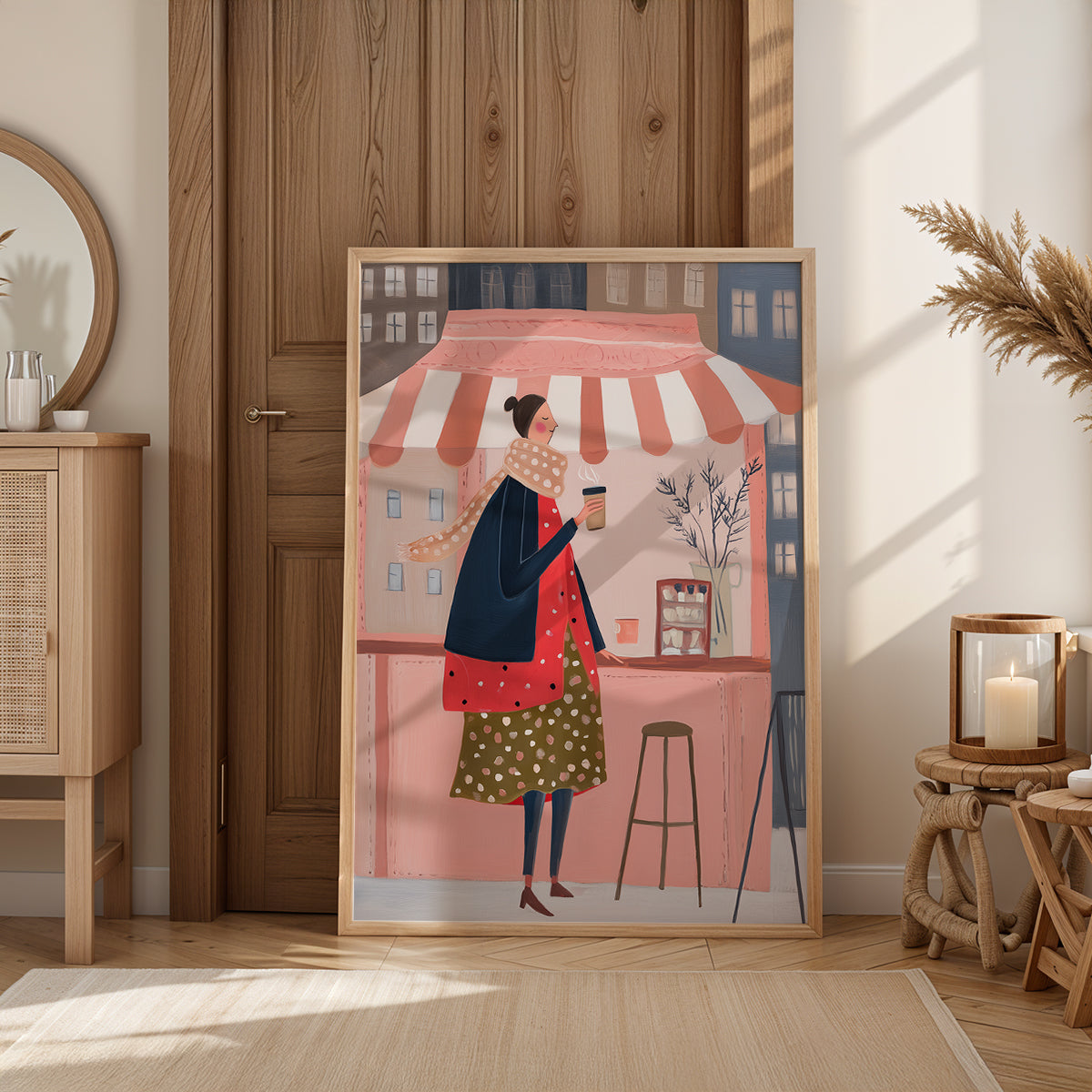 Painting in a Lifestyle Setting