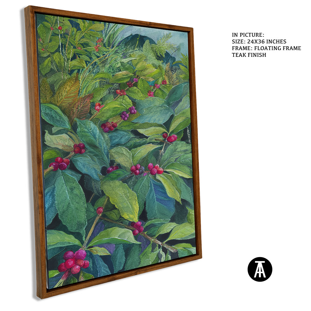 Artwork in Floating Frame