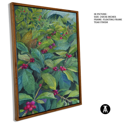 Artwork in Floating Frame