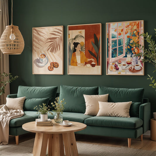 Gallery Wall Set in Lifestyle Setting