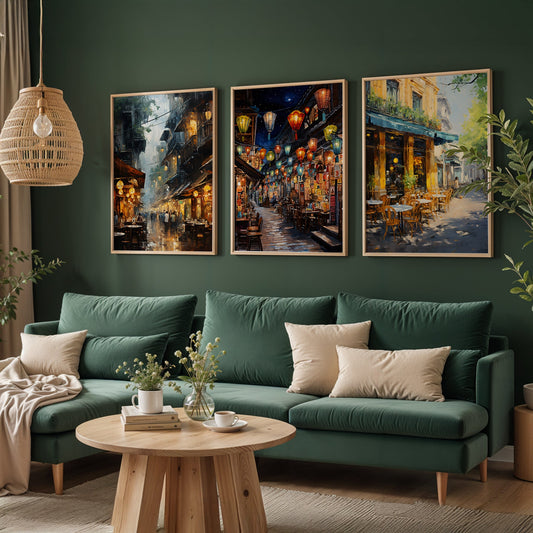Gallery Wall Set in Lifestyle Setting