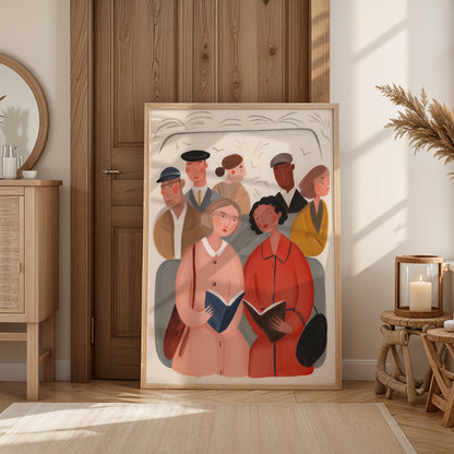 Painting in a Lifestyle Setting