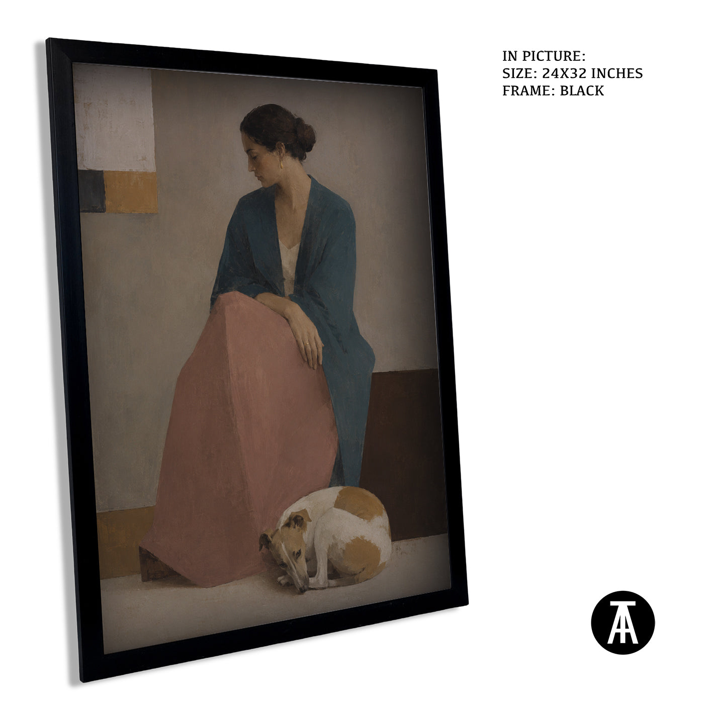 Artwork in Black Frame