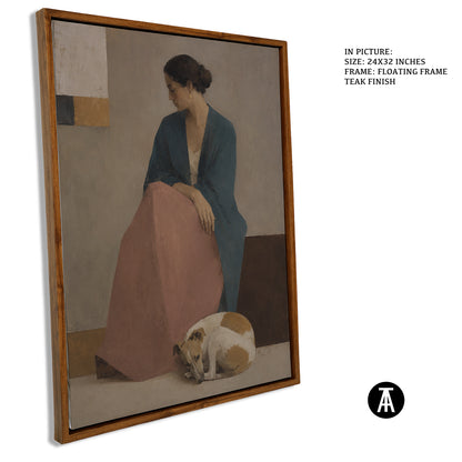 Artwork in Floating Frame