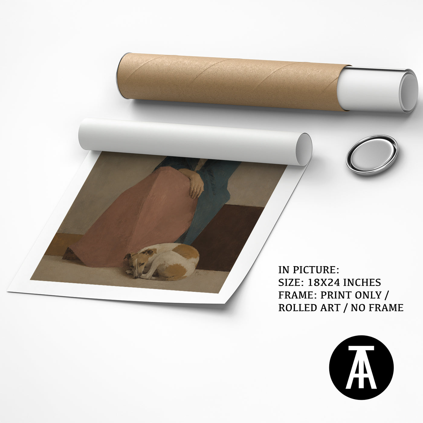 Artwork as Print Only or Rolled Art