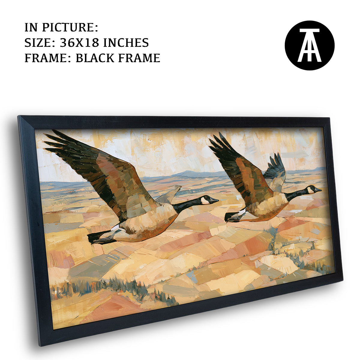 Artwork in Black Frame