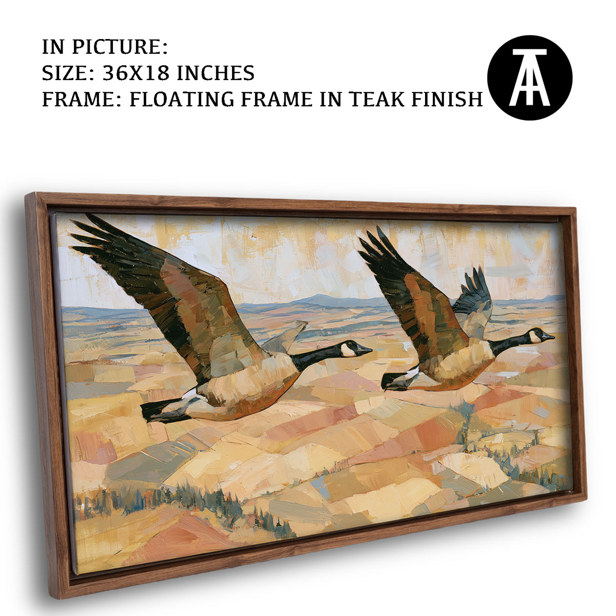 Artwork in Floating Frame