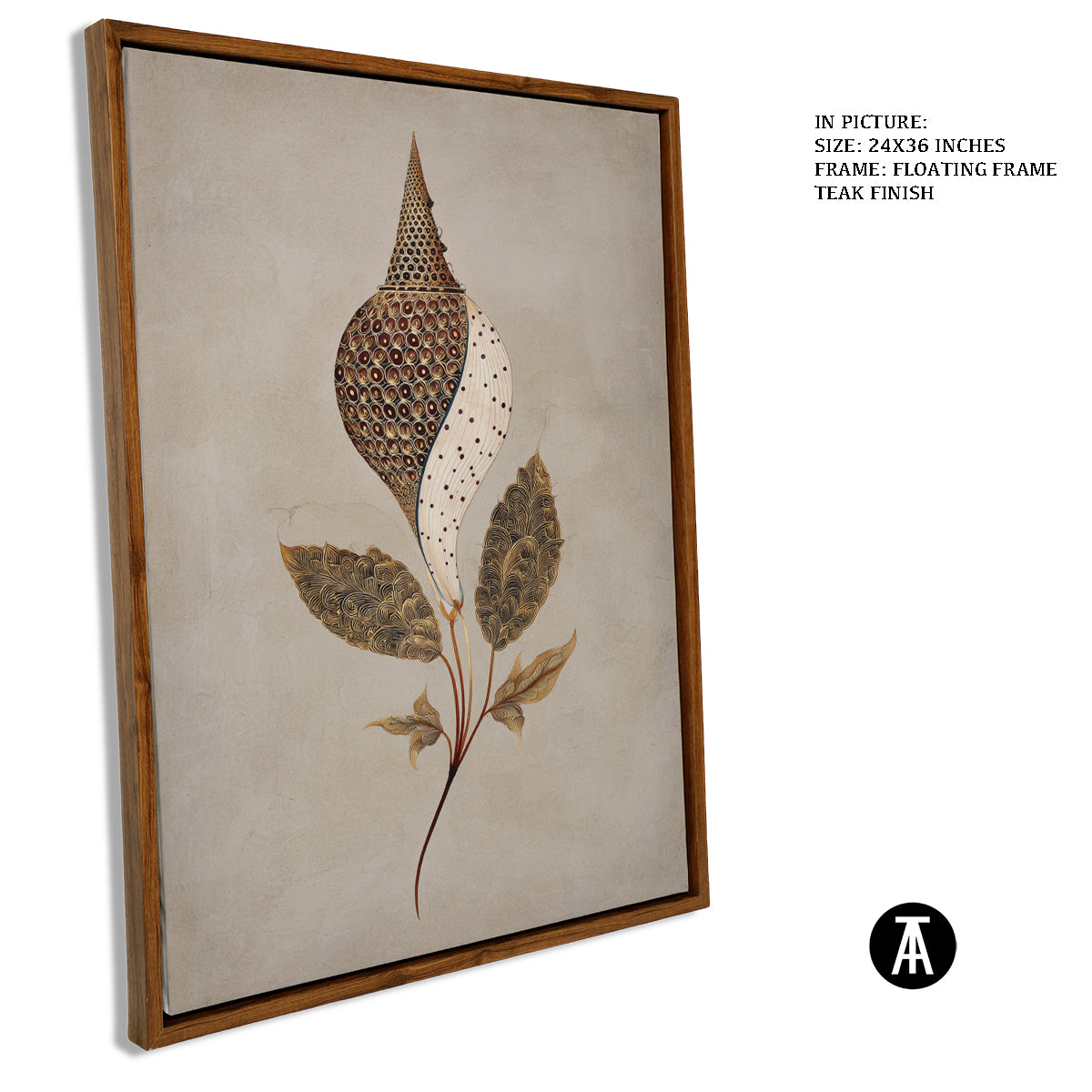 Artwork in Floating Frame