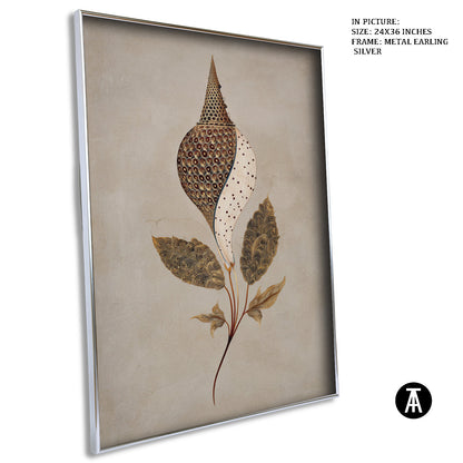 Artwork in Metal Earling Silver Frame