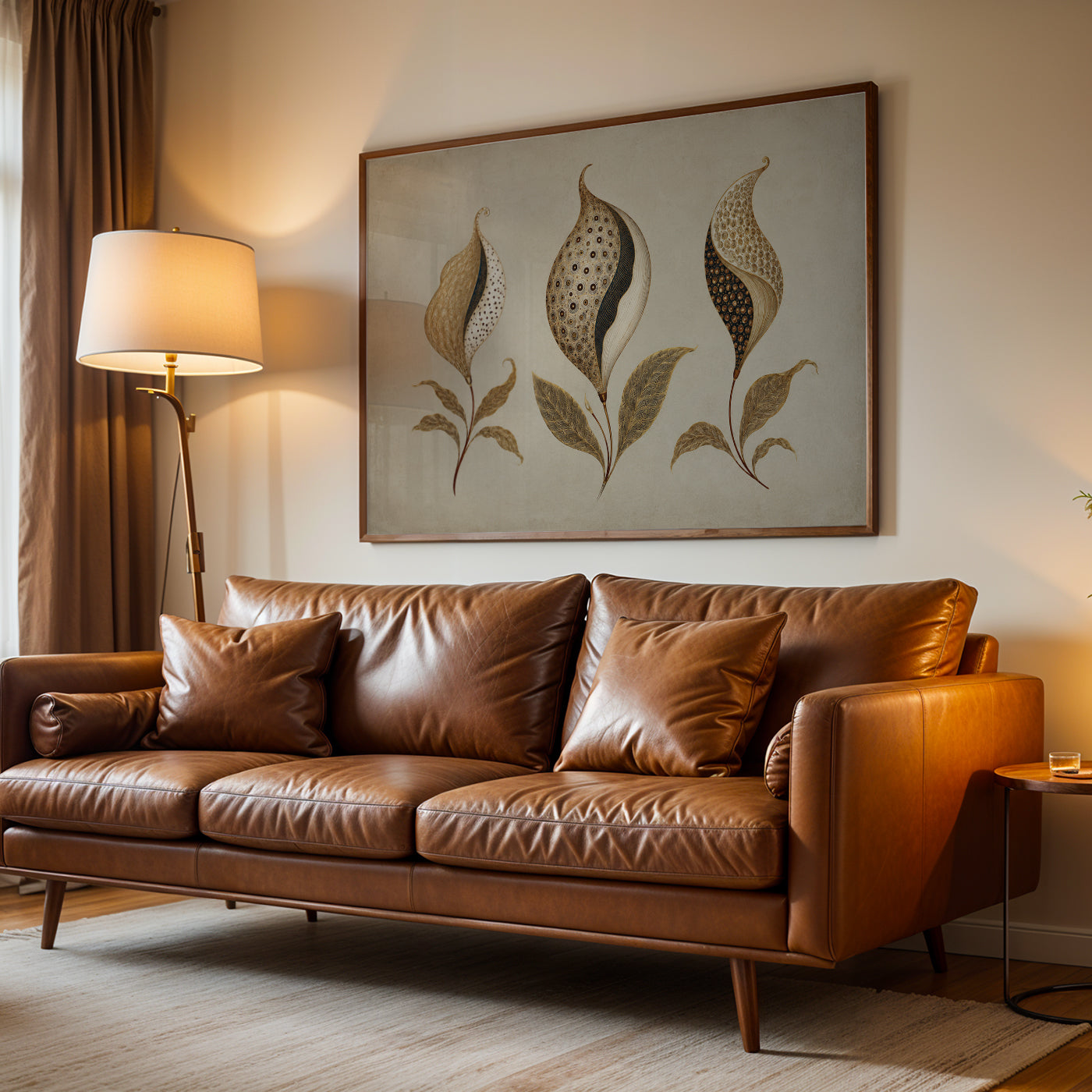 Heritage Indian Painting in a Lifestyle Setting