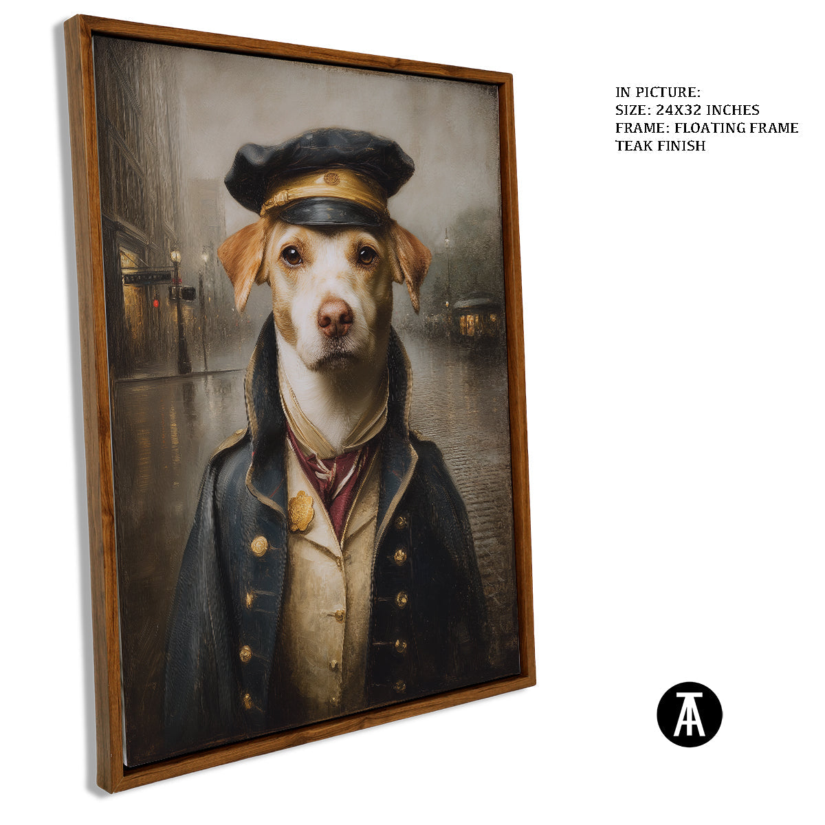 Artwork in Floating Frame