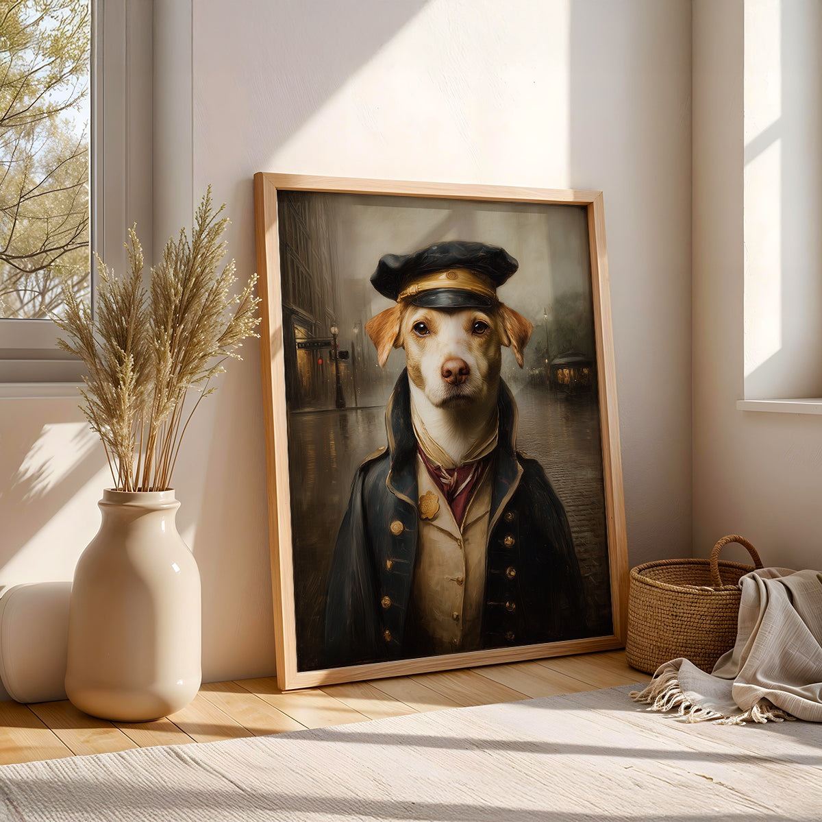 Painting in a Lifestyle Setting