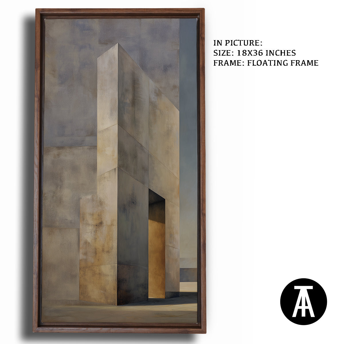 Artwork in Floating Frame