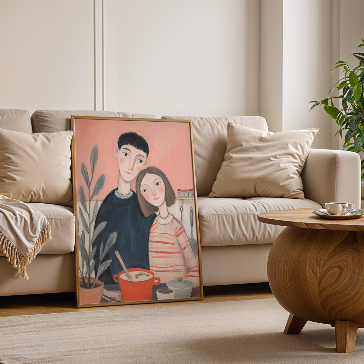Canvas Art  in a Lifestyle Setting