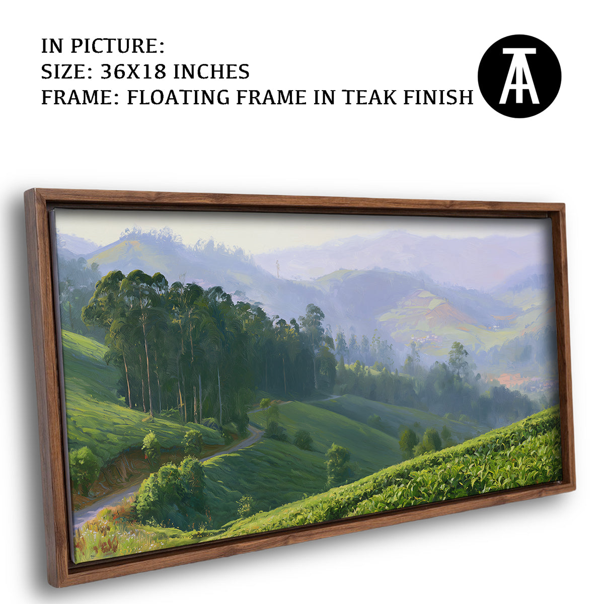 Artwork in Floating Frame