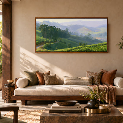 Indian Artwork in a Lifestyle Setting