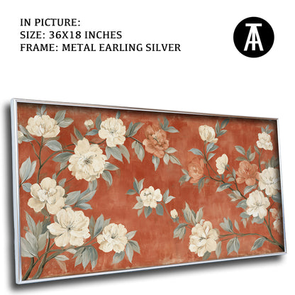 Artwork in Metal Earling Silver Frame
