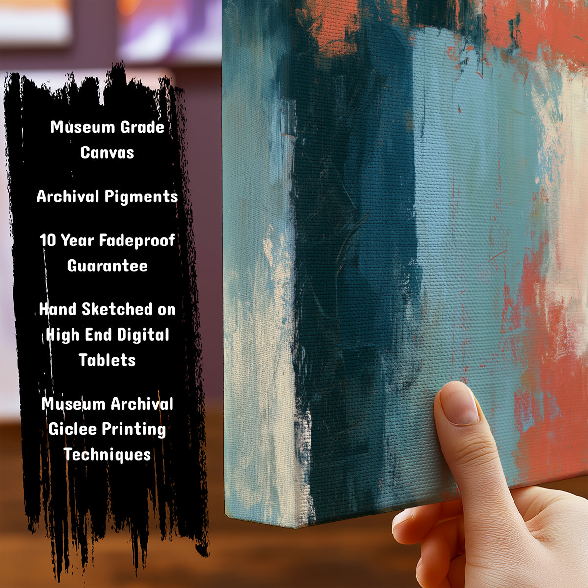 Information about Abstract Art Print