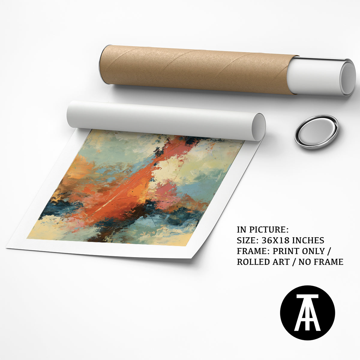 Artwork as Print Only / Rolled Art